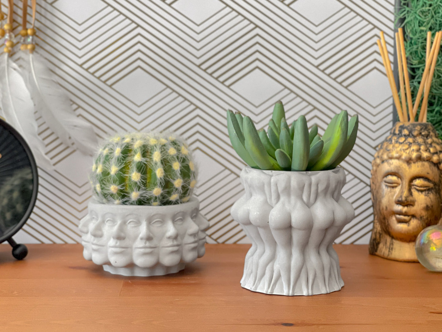 Multi Face Succulent Planter - Concordia Style Boutique