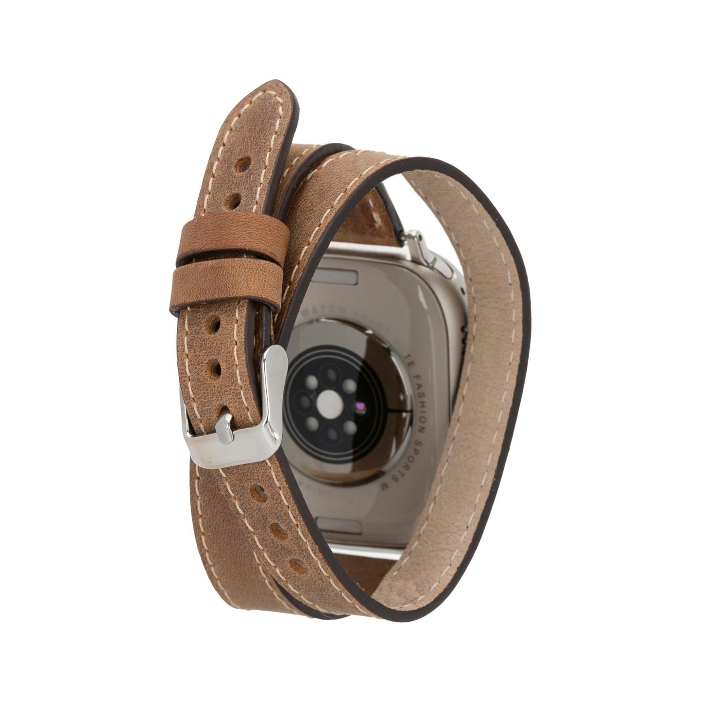 Vail Double Tour Leather Bands for Apple Watch 9, Ultra 2 and SE - Concordia Style Boutique