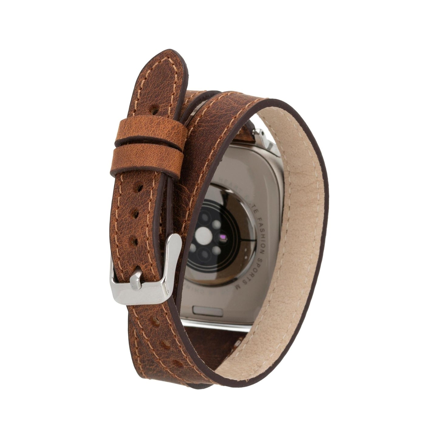 Vail Double Tour Leather Bands for Apple Watch 9, Ultra 2 and SE - Concordia Style Boutique