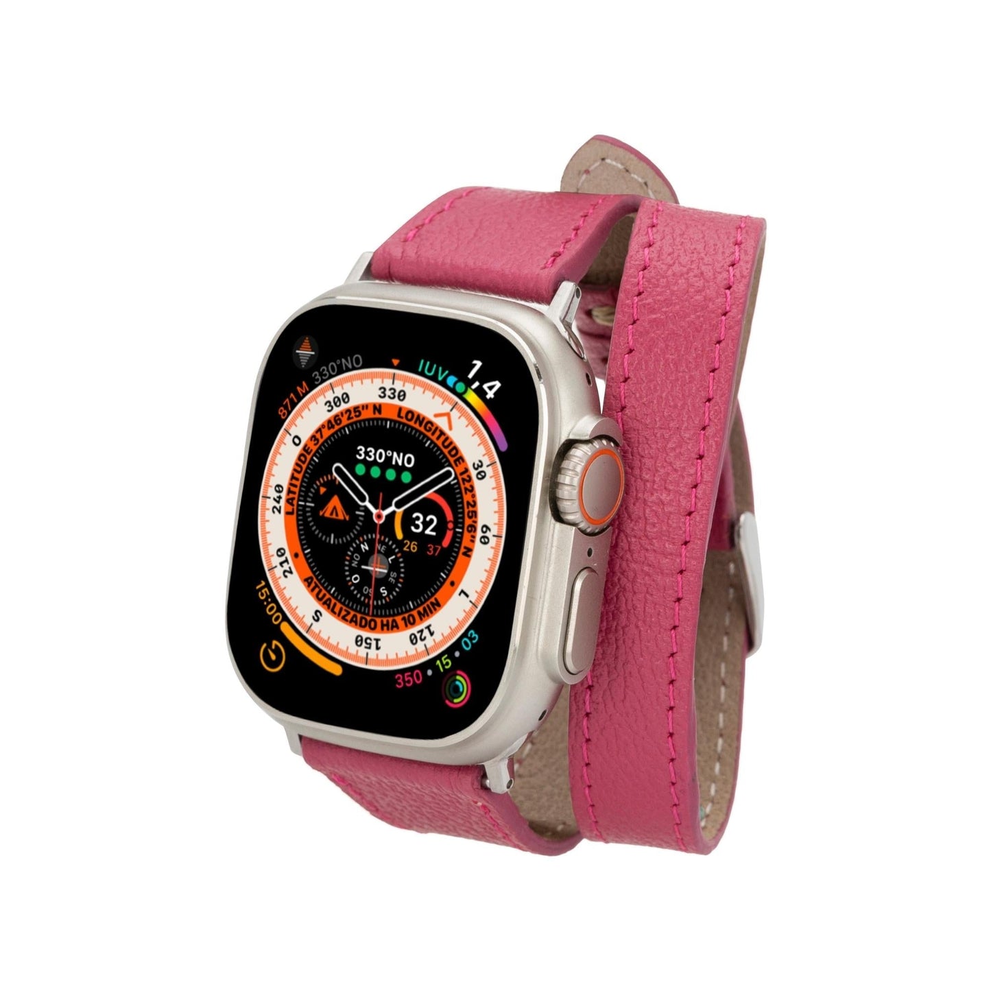Vail Double Tour Leather Bands for Apple Watch 9, Ultra 2 and SE - Concordia Style Boutique