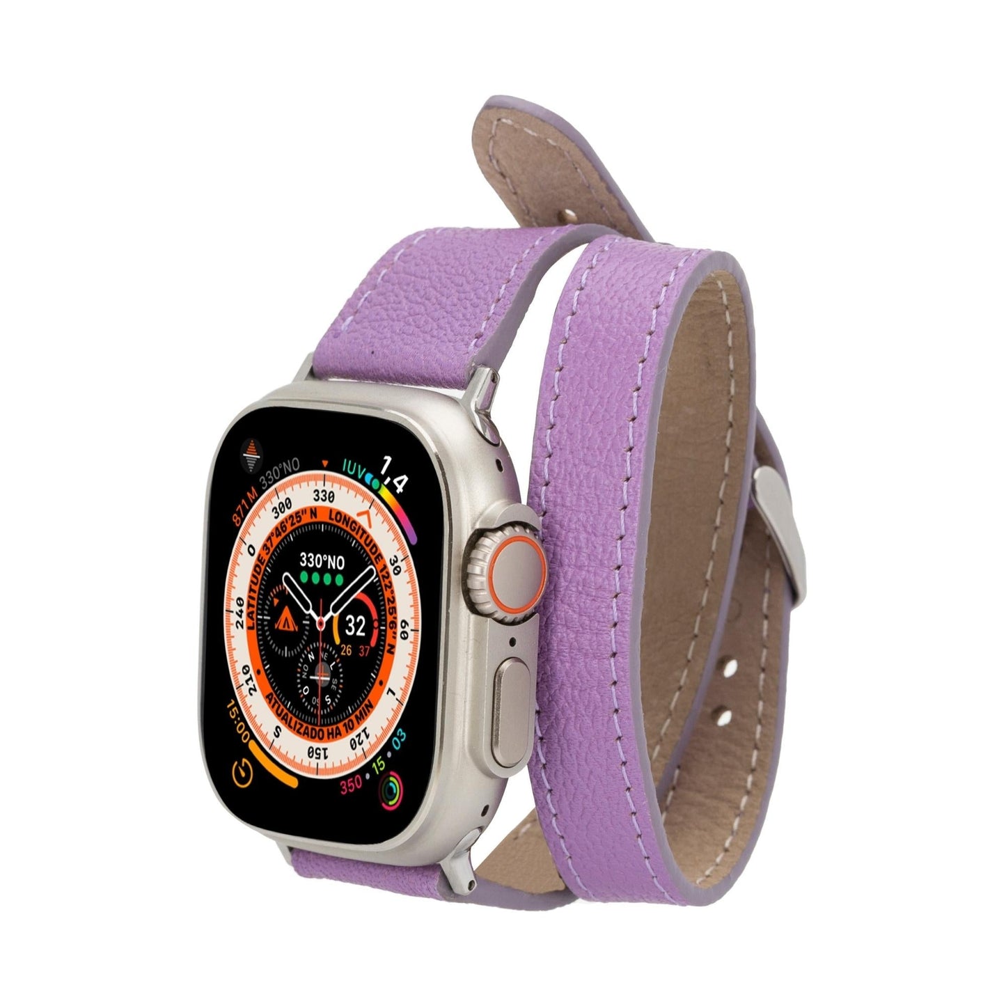 Vail Double Tour Leather Bands for Apple Watch 9, Ultra 2 and SE - Concordia Style Boutique