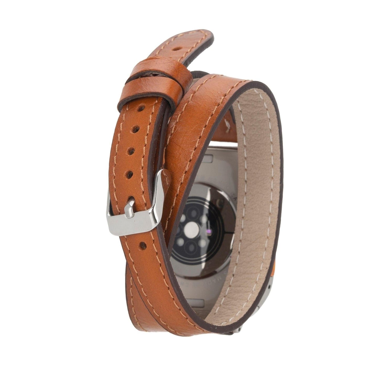 Vail Double Tour Leather Bands for Apple Watch 9, Ultra 2 and SE - Concordia Style Boutique