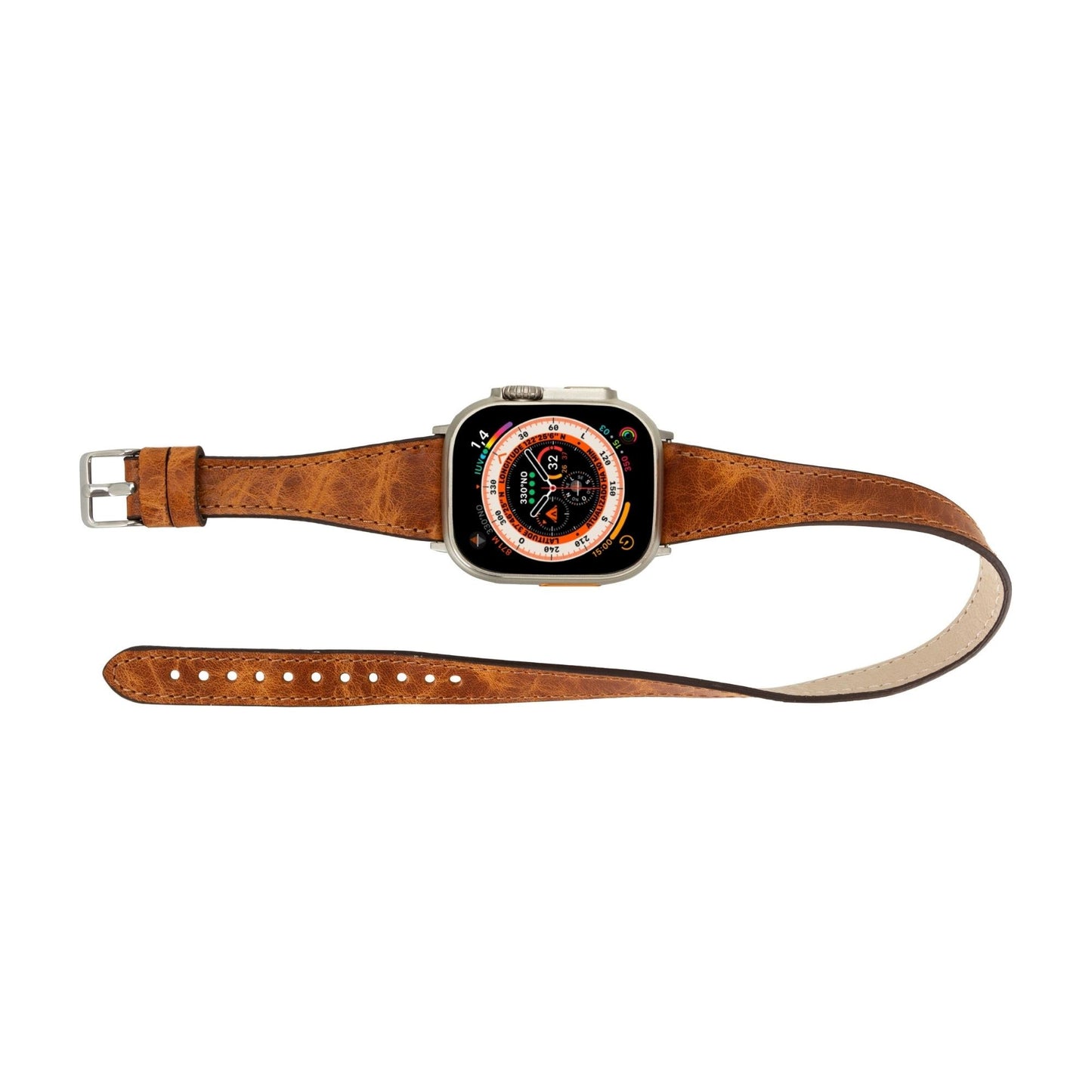 Vail Double Tour Leather Bands for Apple Watch 9, Ultra 2 and SE - Concordia Style Boutique