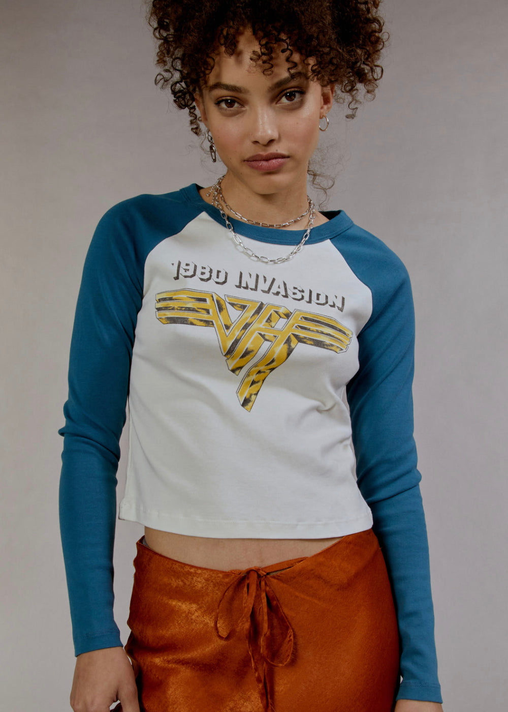 Van Halen 1980 Invasion Raglan Band Shirt by Daydreamer LA - Concordia Style Boutique