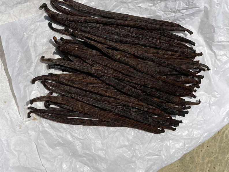 Whole Bulk Vanilla Beans - Order - NON GMO Gourmet Vanilla Pods 6 - 8 Inches For making Baking Whole Premium Vanilla Beans Grade A by New York Vanilla