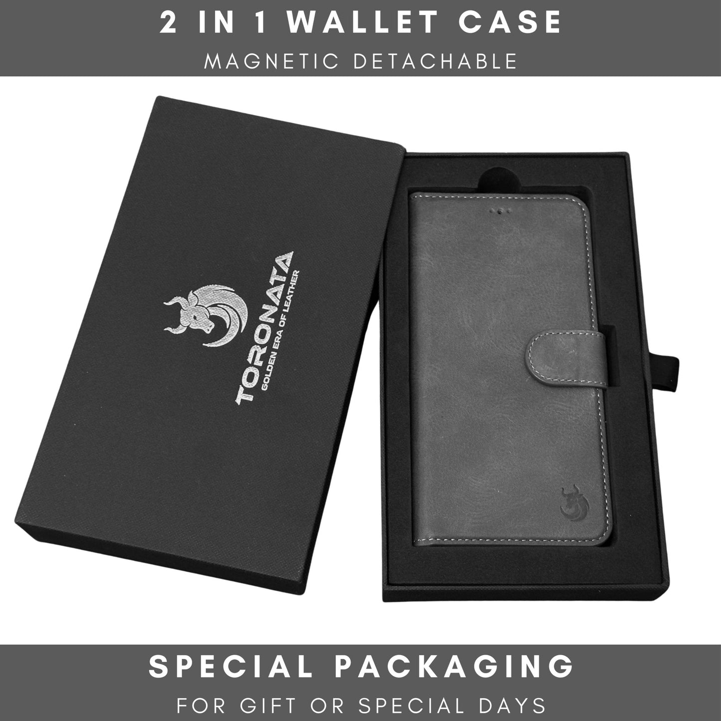 Vegas Premium Leather iPhone 15 Pro Wallet Case with MagSafe | Detachable RFID Blocking Luxury Wallet - Concordia Style Boutique