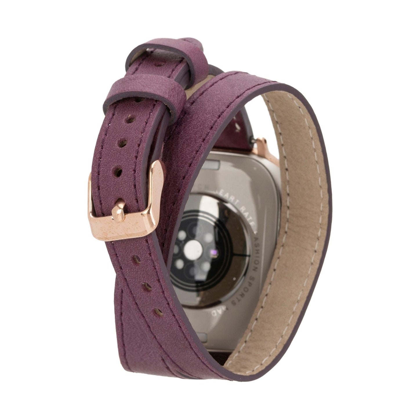 Vernon Double Tour Leather Bands for Apple Watch 9, Ultra 2 and SE - Concordia Style Boutique