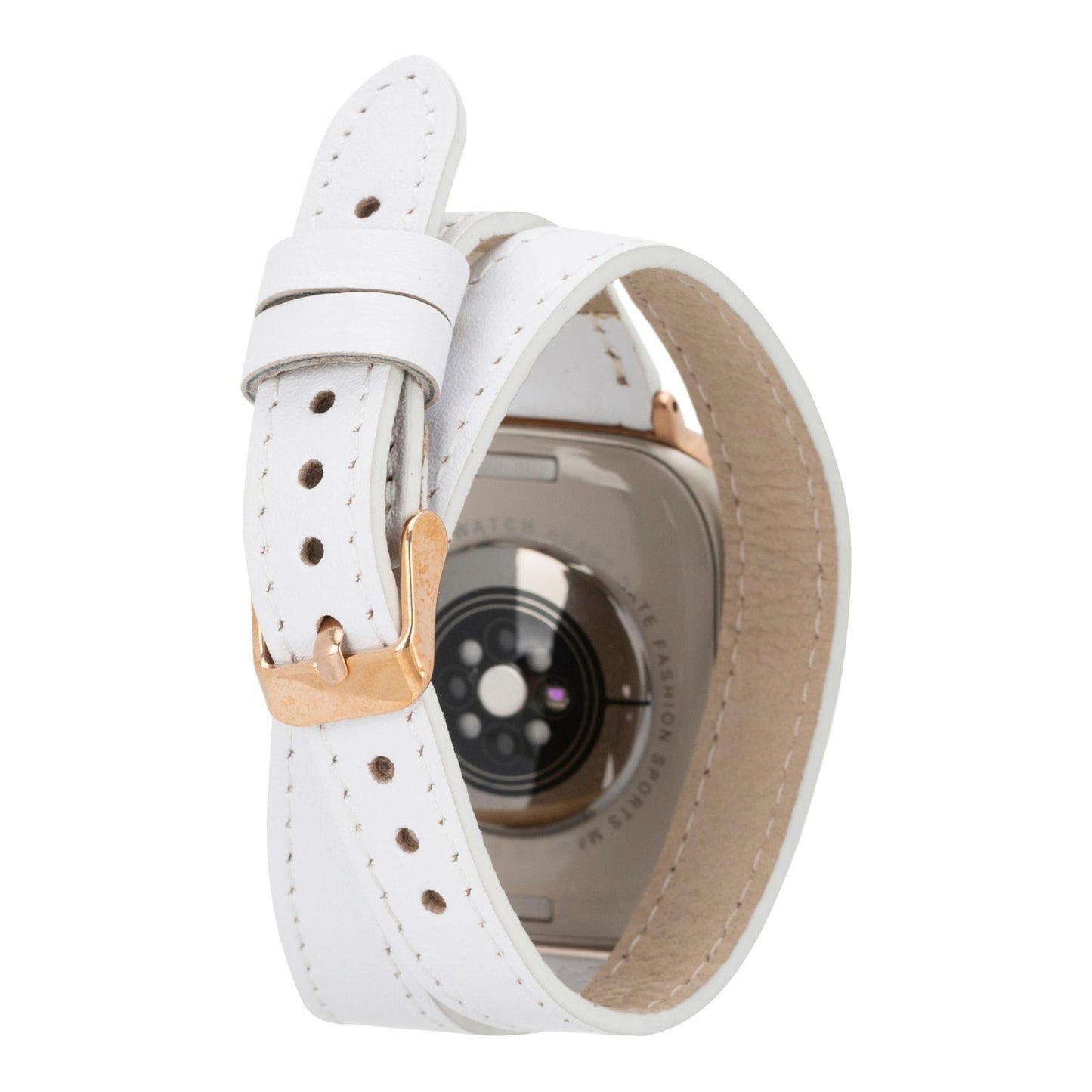 Vernon Double Tour Leather Bands for Apple Watch 9, Ultra 2 and SE - Concordia Style Boutique
