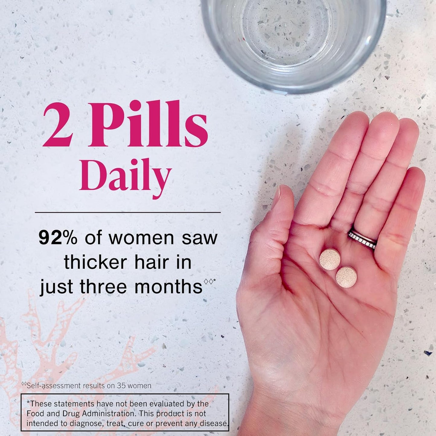 Viviscal Hair Growth Supplements For Women For Thicker, Fuller Hair, Nourishes Thinning & Loss, With Proprietary Collagen Complex, 180 Tablets - Clearance Sale