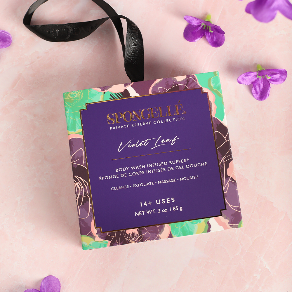 Violet Leaf | Boxed Flower - Concordia Style Boutique