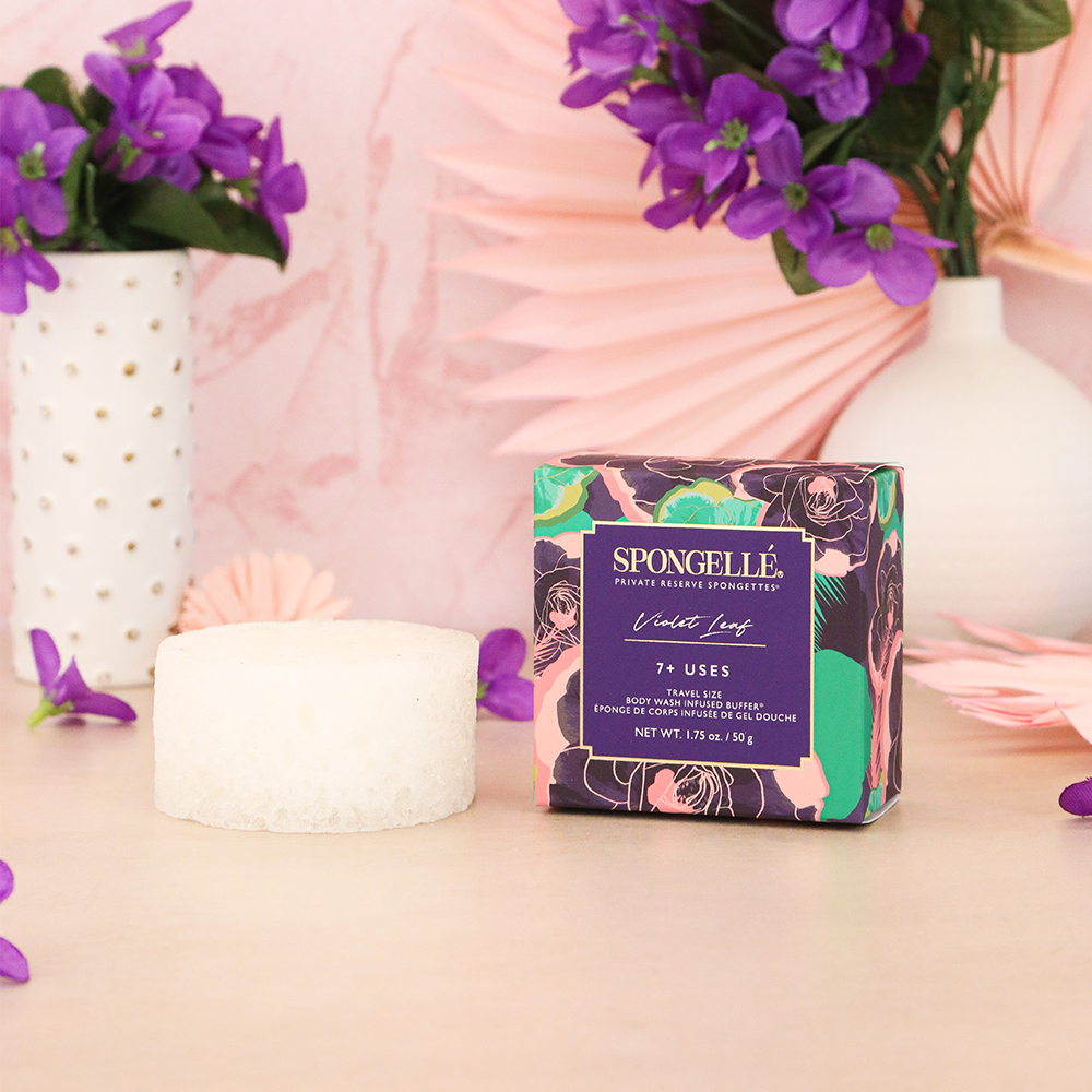 Violet Leaf | Spongette - Concordia Style Boutique