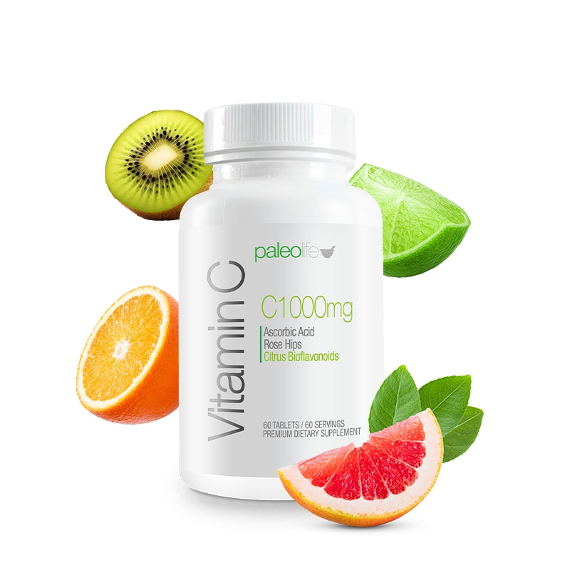 Vitamin C: 1000mg - Premium Supplements from Paleolf.us - Just $22.99! Shop now at Concordia Style Boutique
