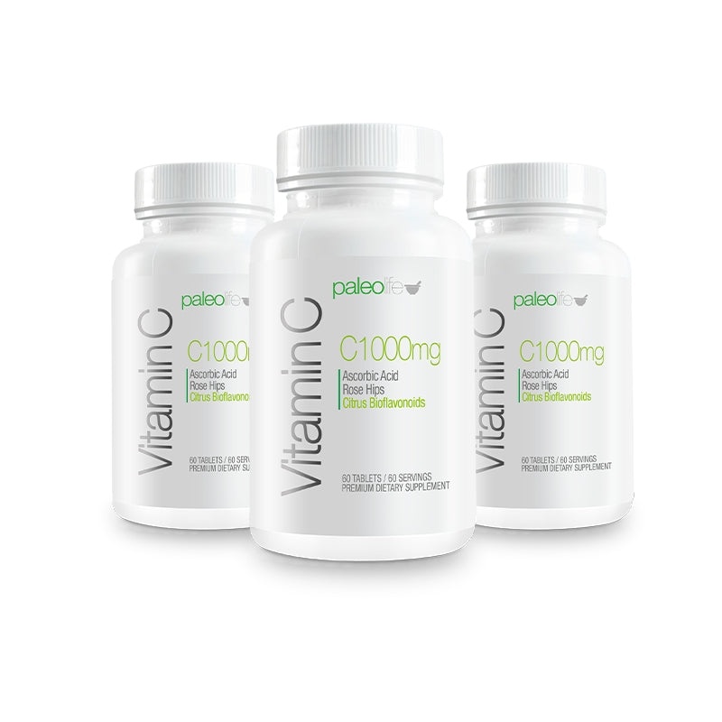 Vitamin C: 1000mg - Premium Supplements from Paleolf.us - Just $22.99! Shop now at Concordia Style Boutique