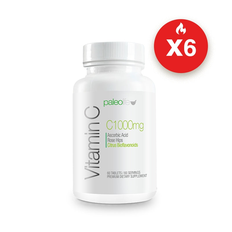 Vitamin C: 1000mg - Premium Supplements from Paleolf.us - Just $22.99! Shop now at Concordia Style Boutique