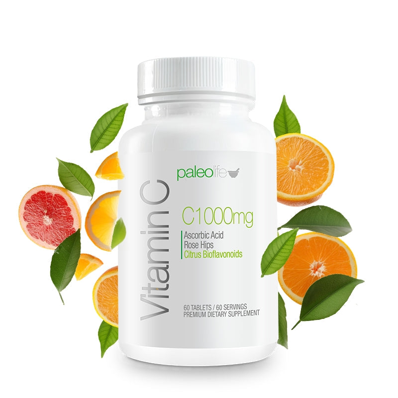 Vitamin C: 1000mg - Premium Supplements from Paleolf.us - Just $22.99! Shop now at Concordia Style Boutique