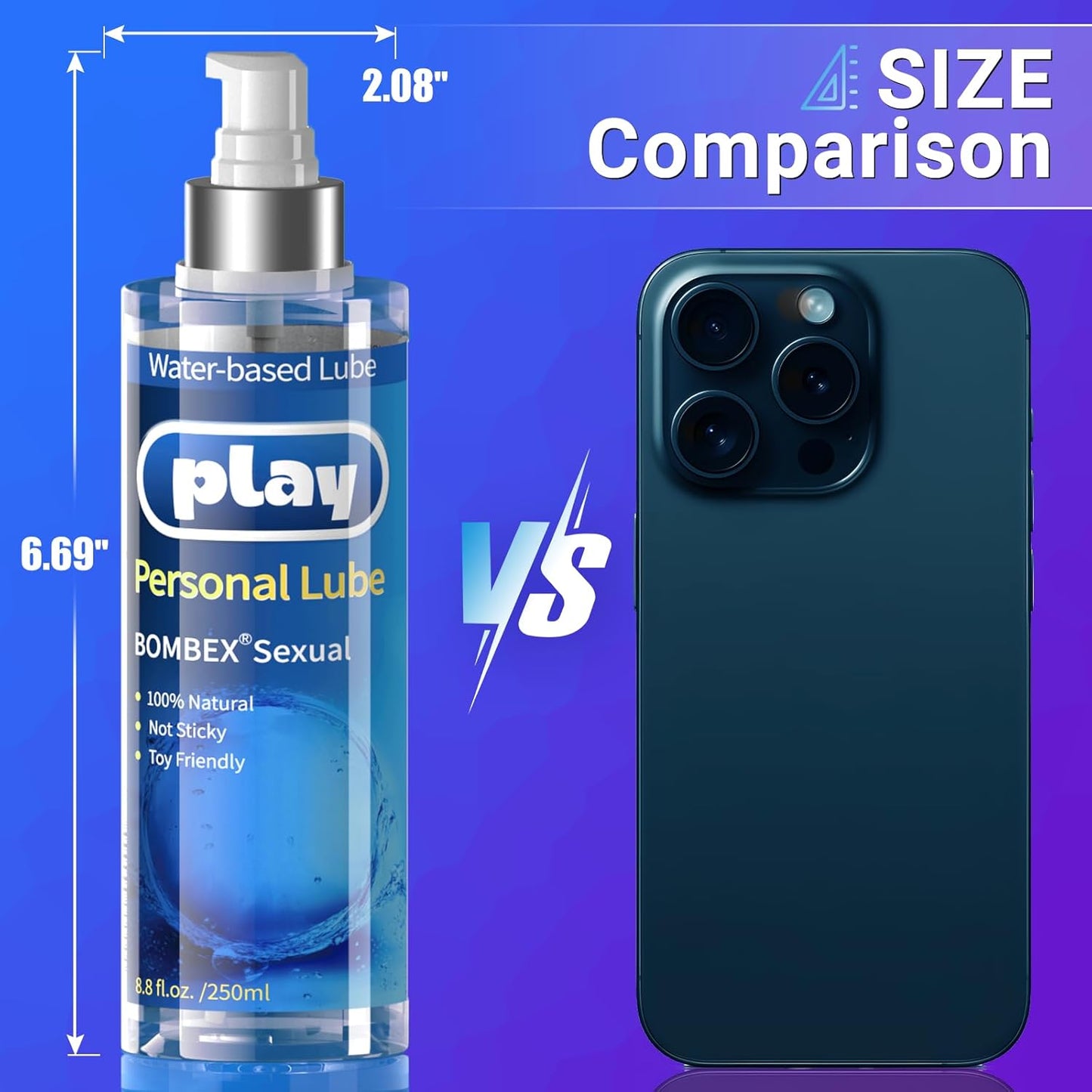 Water-Based Personal Lubricant – Toy-Friendly & Long-Lasting