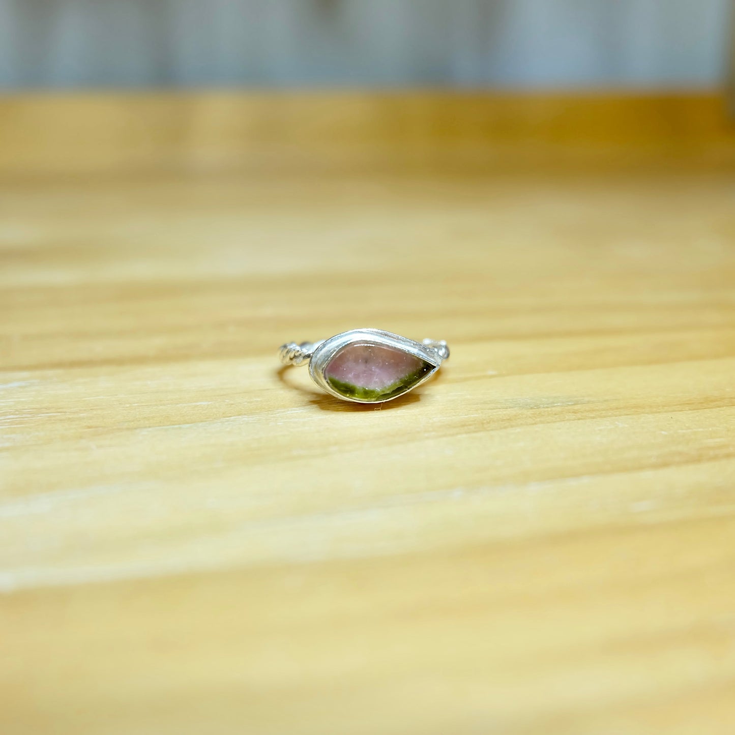 Watermelon Tourmaline Ring