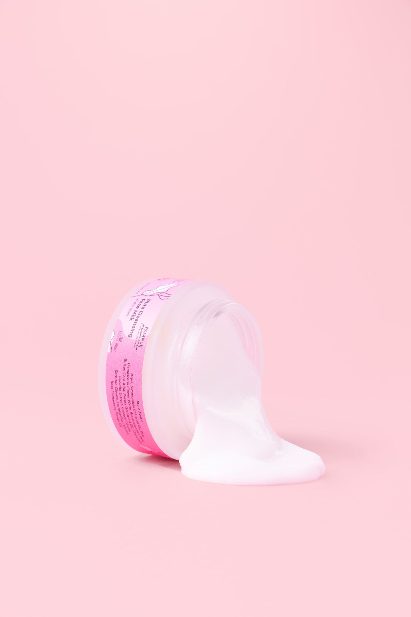 Natural Cleansing Face Milk – Rose Bliss – Hydrating & Refreshing for Everyday Use