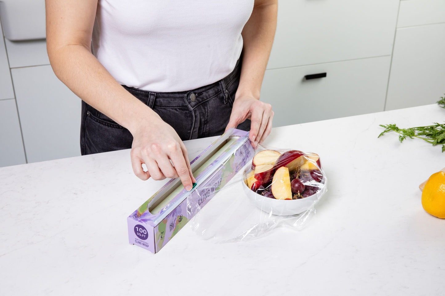 The Complete Eco Friendly Kitchen Bundle – Compostable Zip Bags, Cling wrap, Sponges & Trash Bags