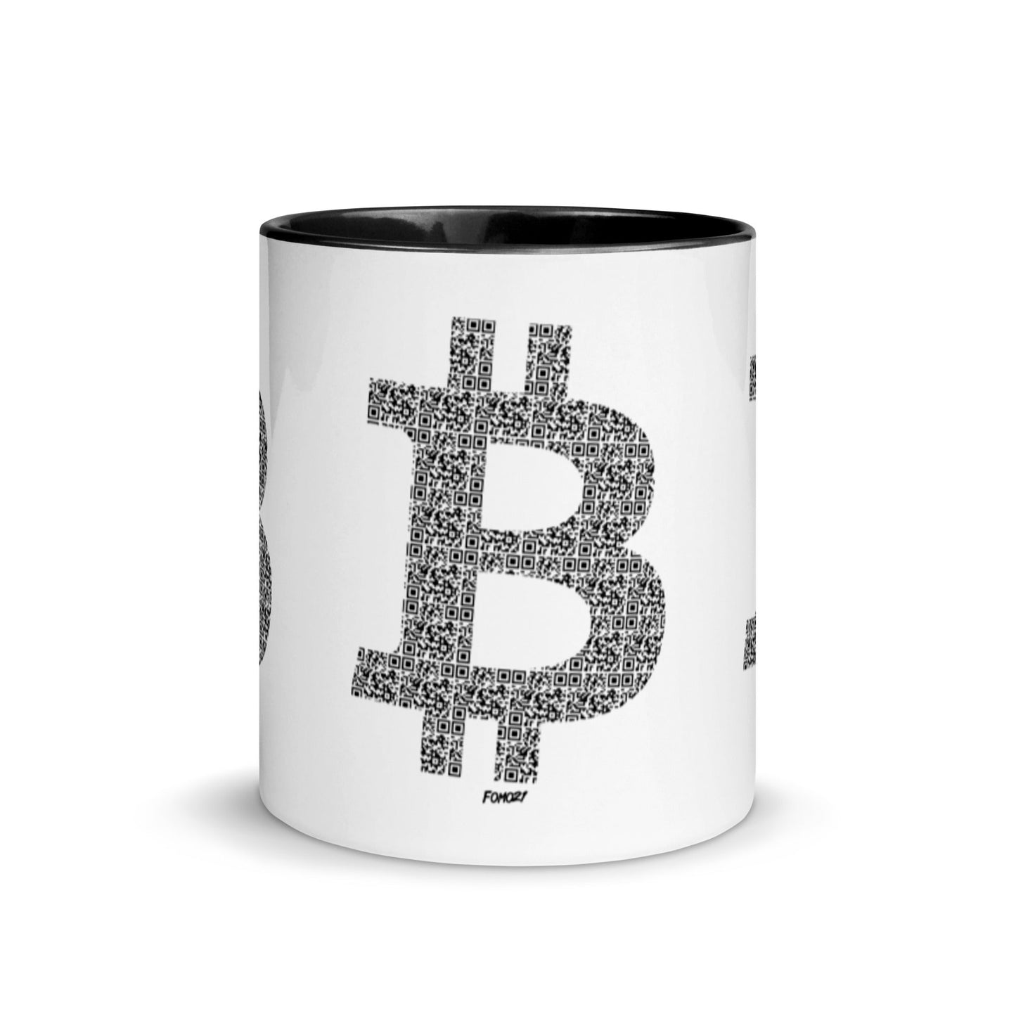 Bitcoin B QR Code Coffee Mug - Concordia Style Boutique