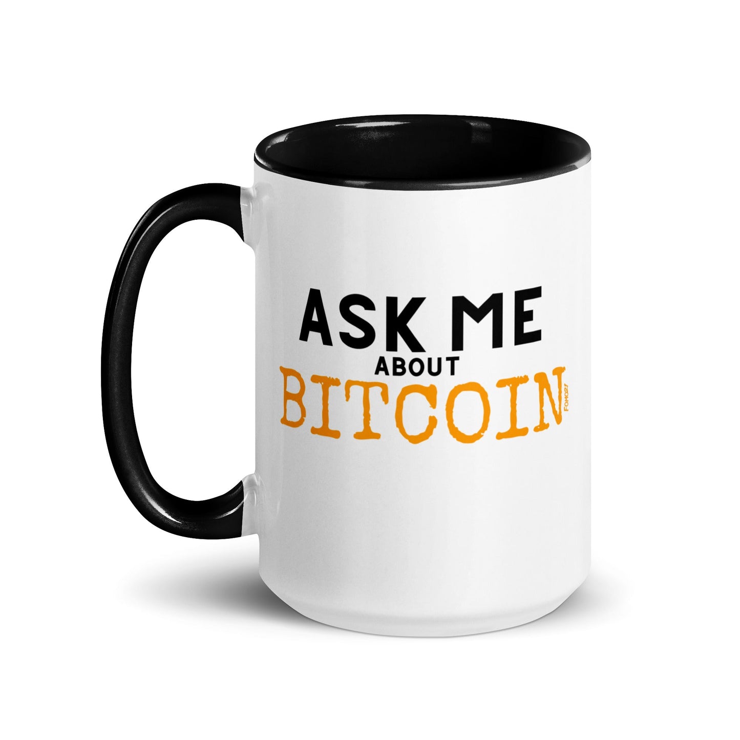 Ask Me About Bitcoin Coffee Mug - Concordia Style Boutique