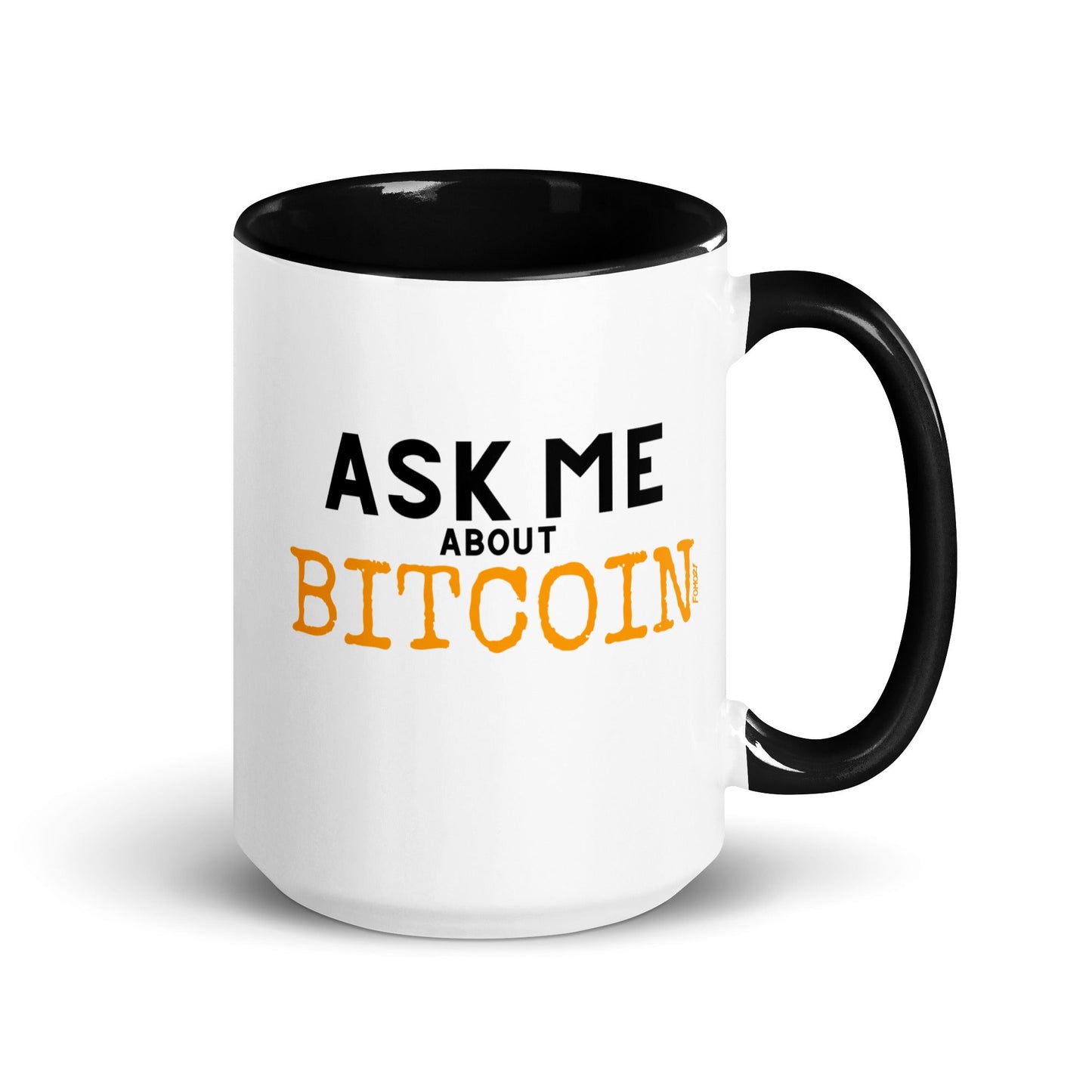 Ask Me About Bitcoin Coffee Mug - Concordia Style Boutique