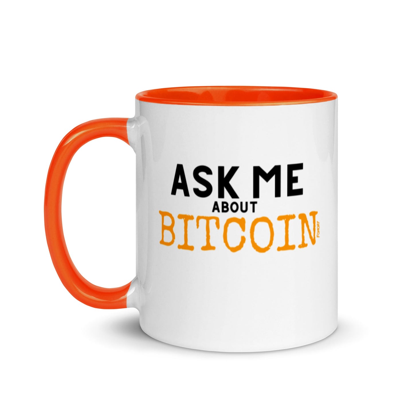 Ask Me About Bitcoin Coffee Mug - Concordia Style Boutique