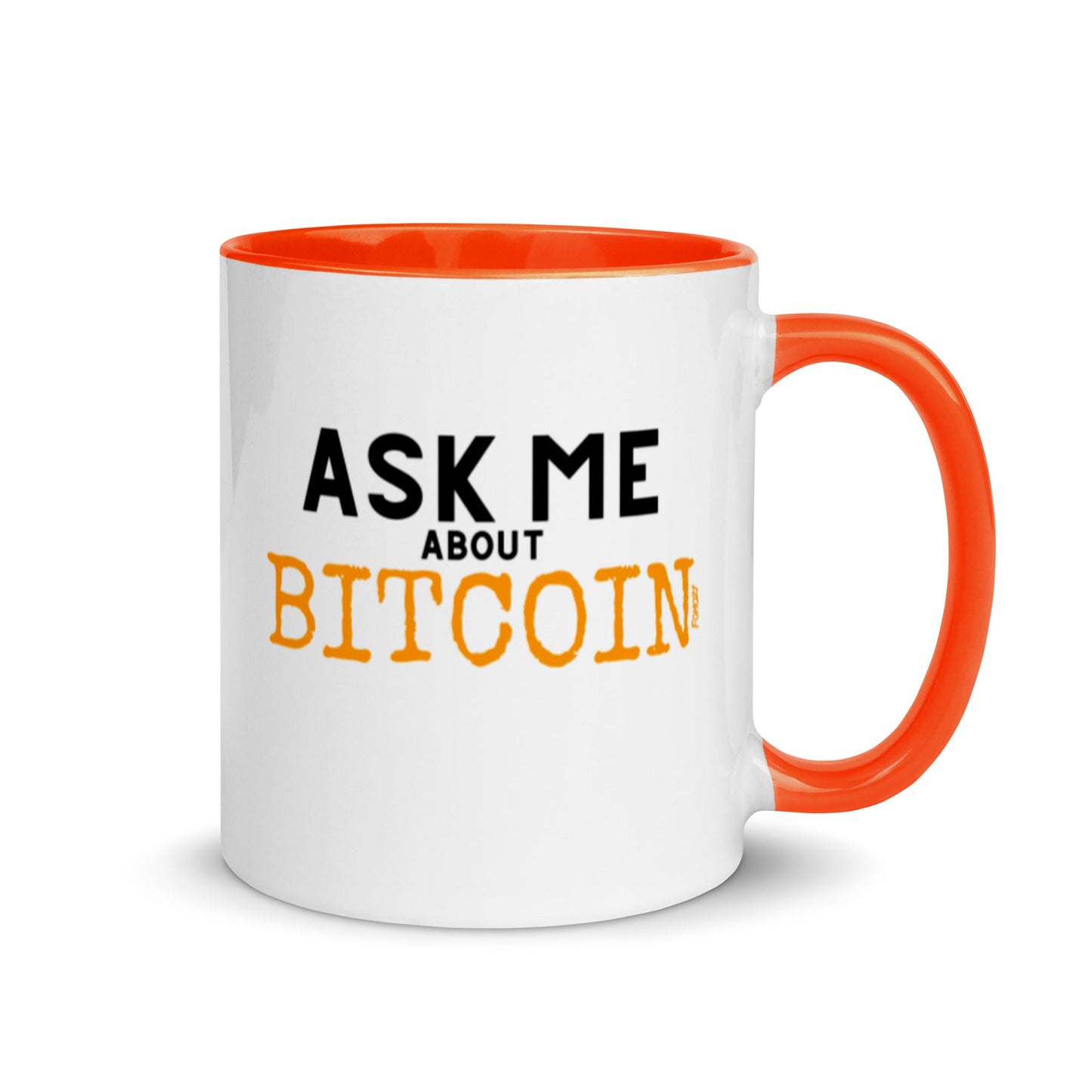 Ask Me About Bitcoin Coffee Mug - Concordia Style Boutique