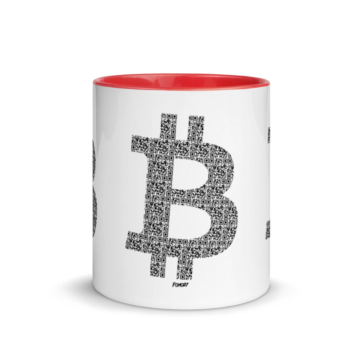 Bitcoin B QR Code Coffee Mug - Concordia Style Boutique