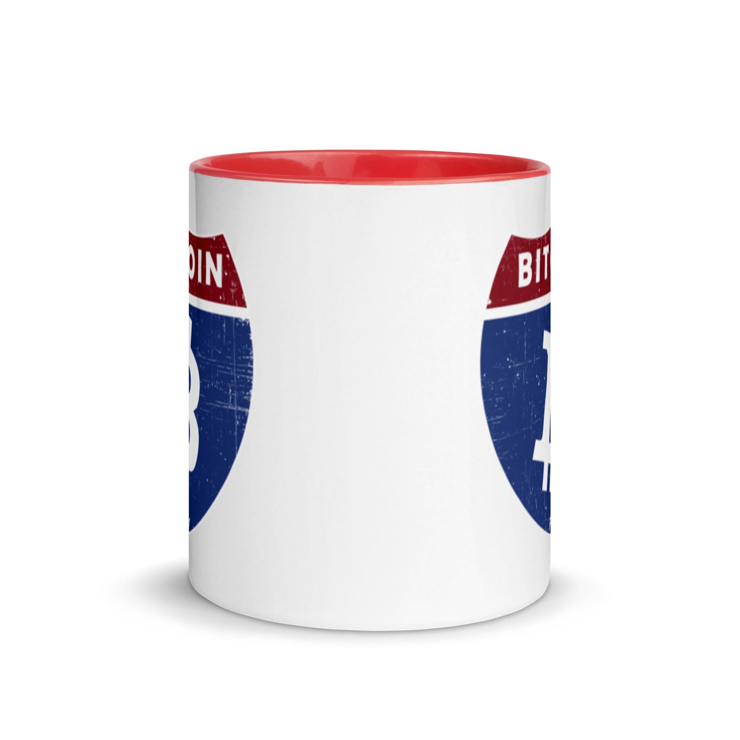 Bitcoin Road Sign Coffee Mug - Concordia Style Boutique