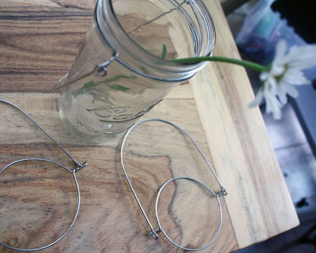 Stainless Steel Wire Handles for Mason Jars 6 Pack - Concordia Style Boutique