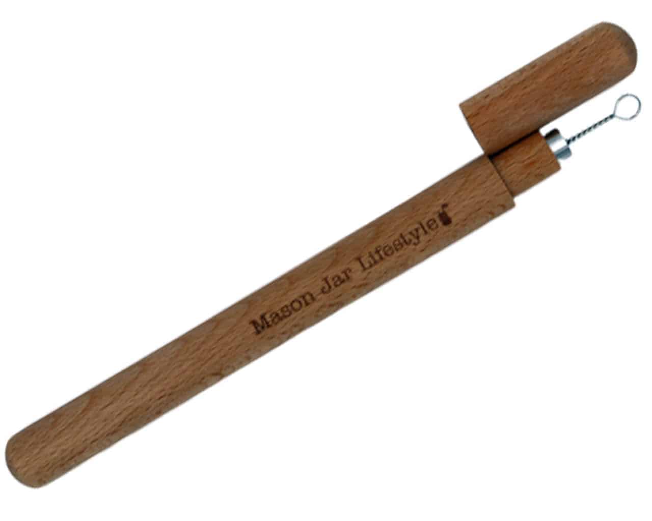 Wood Reusable Straw Carrying Case - Concordia Style Boutique