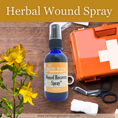 Herbal Wound Spray for First Aid - Concordia Style Boutique