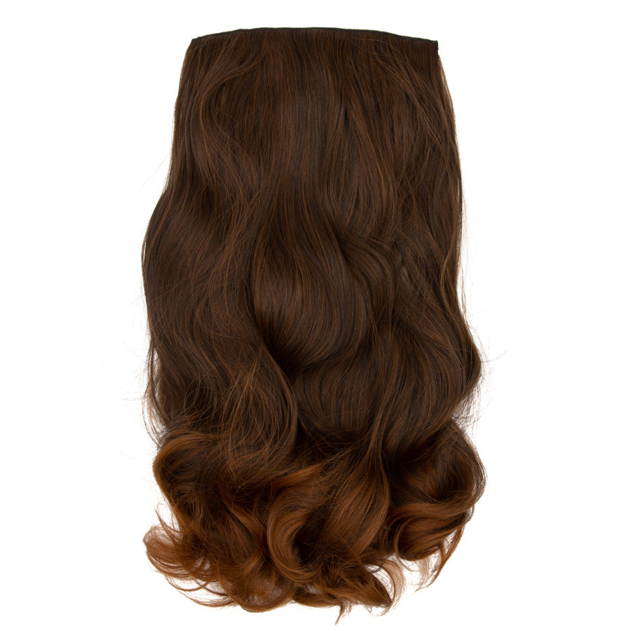 27" Hair Extensions Clip-in Curley 160g NATURAL COLOUR