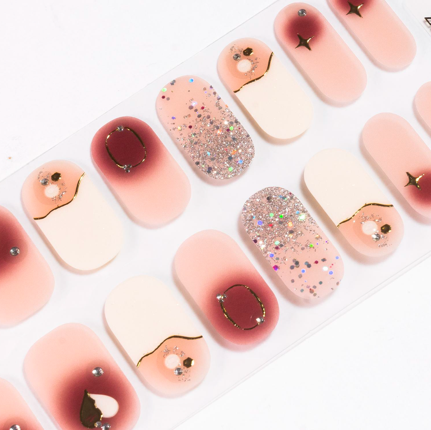 Peaches and Cream Gel Nails