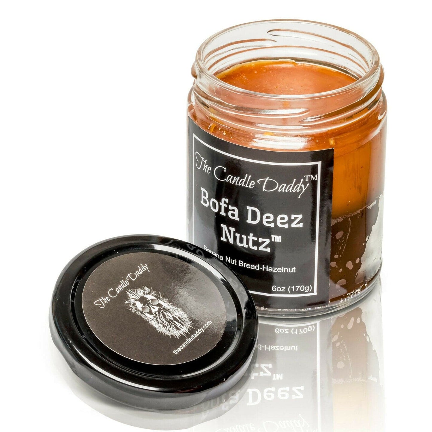 Bofa Deez Nutz - Funny Jar Candle- Banana Nut Bread & Hazelnut