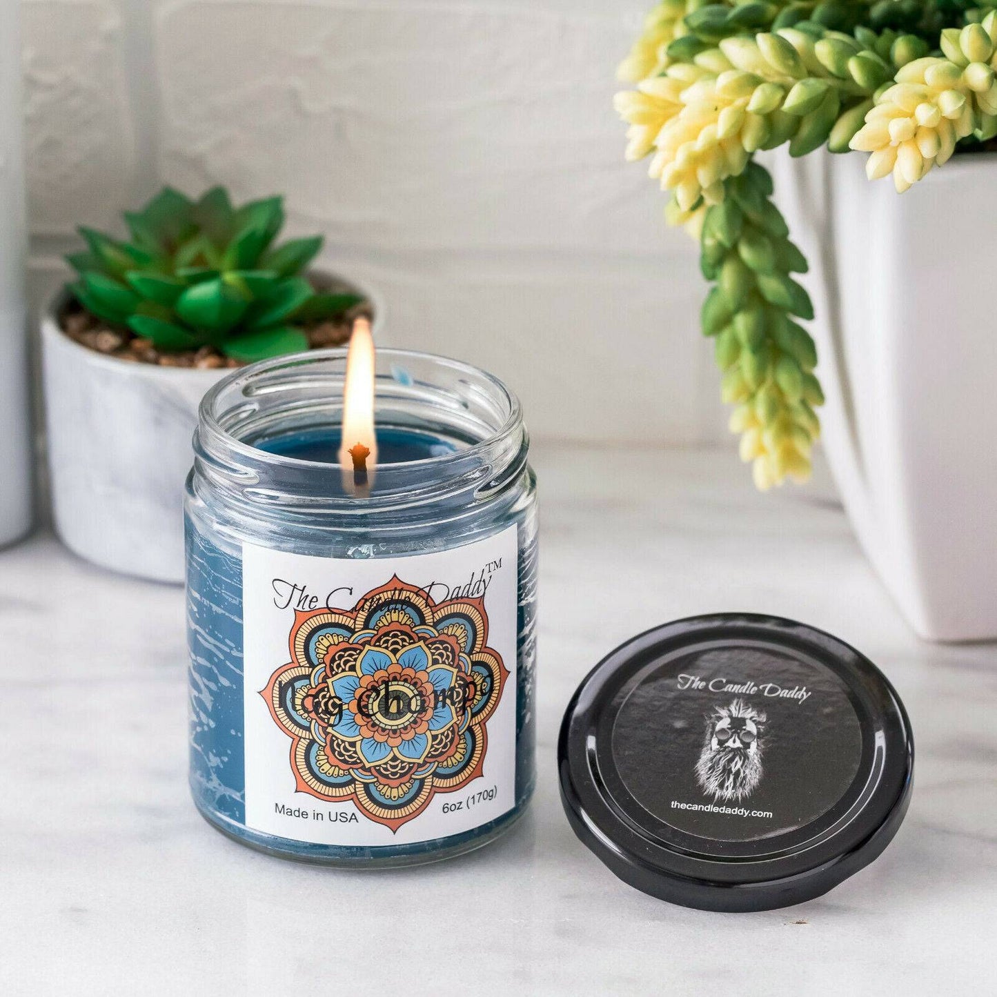 Nag Champa Candle - 6 ounce - 40 Hour Burn