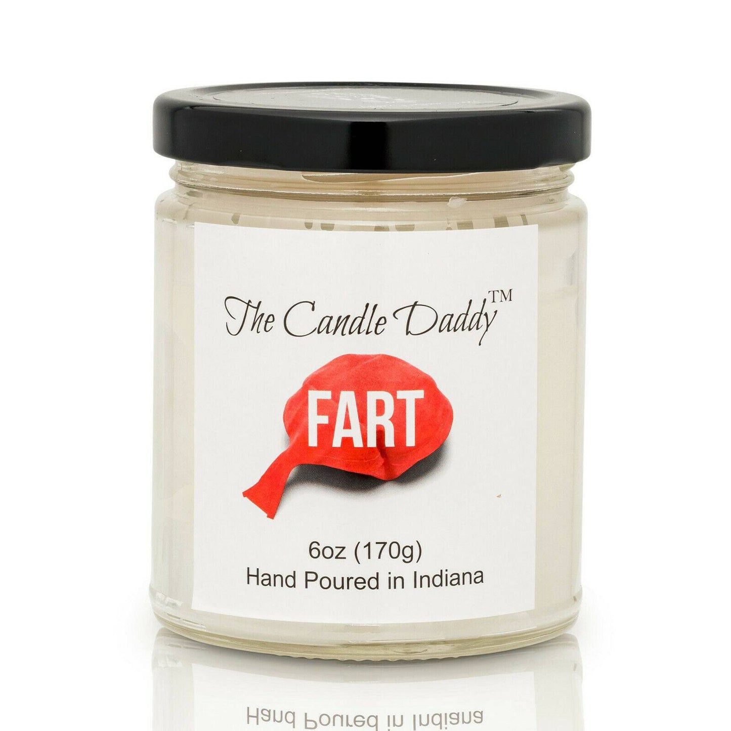 The Candle Daddy Fart Scented Candle - Smells Terrible - Funny Gag Gift Candle - Smely Candle Gift for Holidays, Birthdays - Long Burn Time, Funny Candle Gift, Hand Poured in USA - 6oz