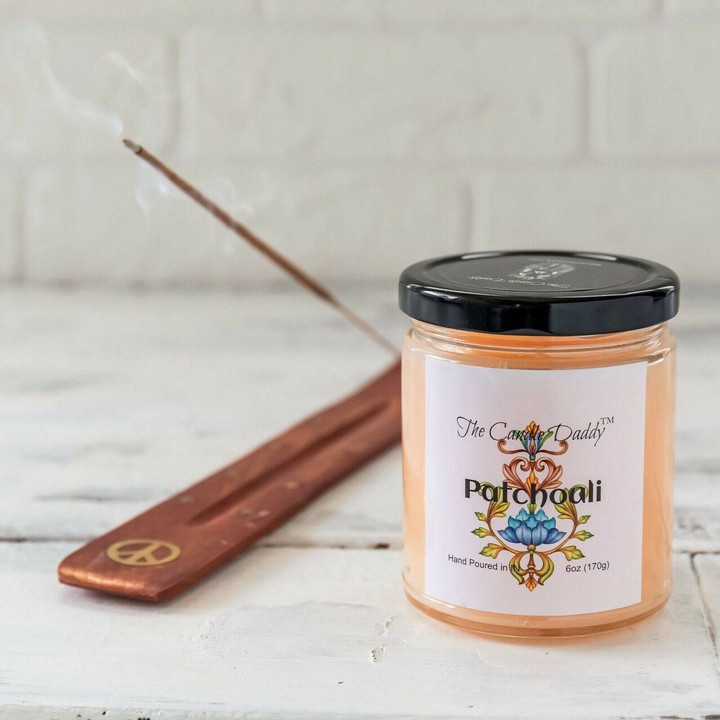 Patchouli Jar Candle - 6 ounce - 40 Hour Burn