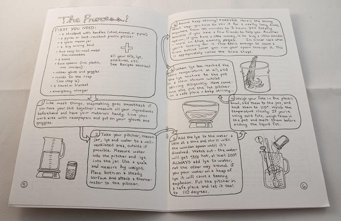 How to Make Soap: Without Burning Your Face Off (Zine) - Independent publisher and distributor, Made in USA - Concordia Style Boutique