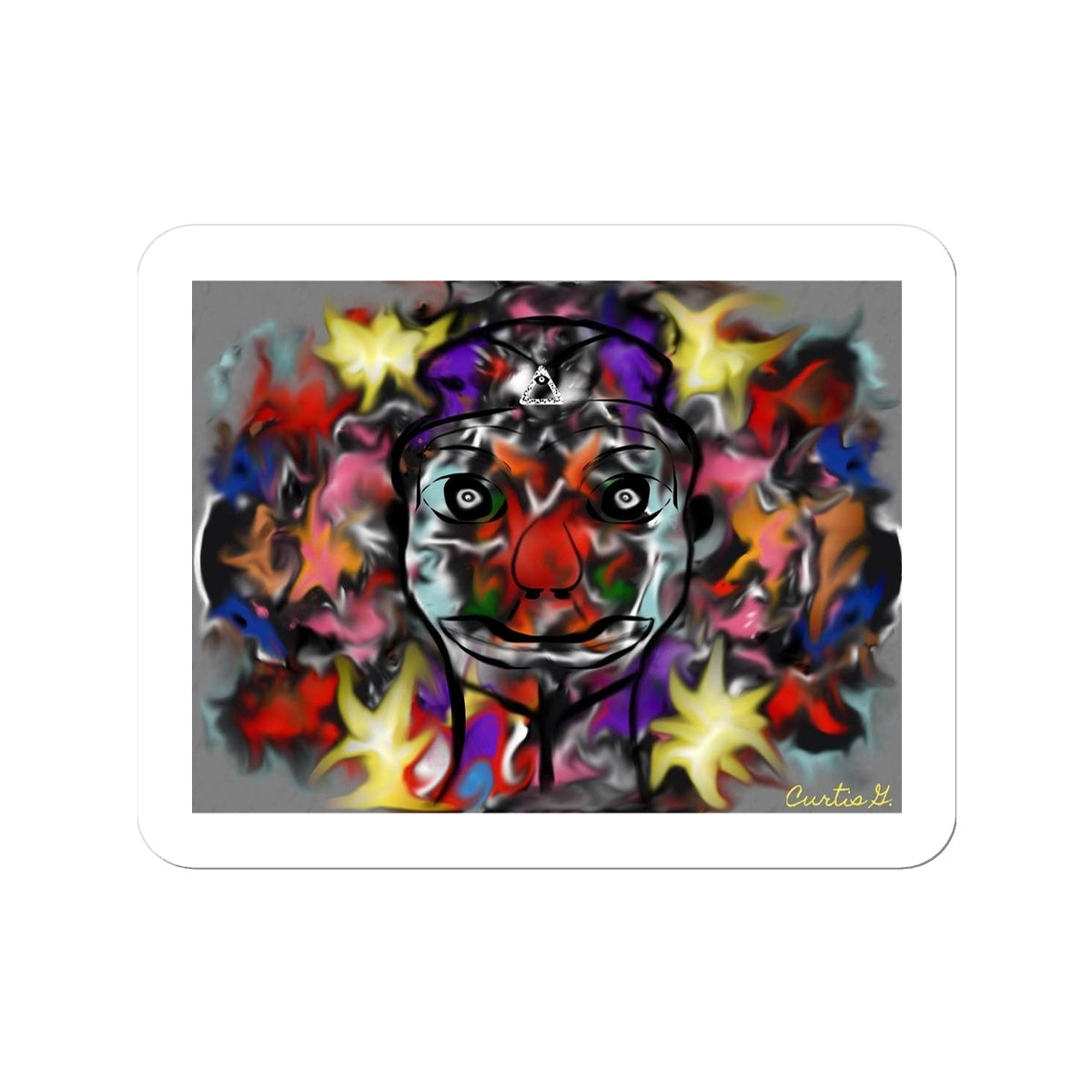 Tears of a Clown Sticker - Premium Stickers from Prodigi - Just $1.33! Shop now at Concordia Style Boutique