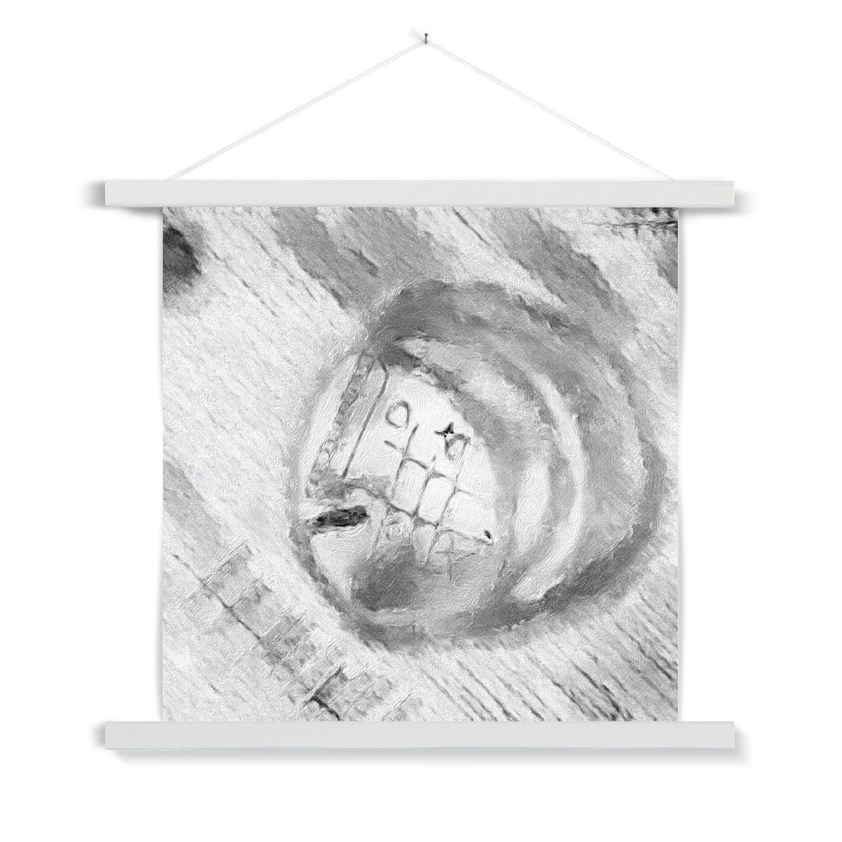 Head Fine Art Print with Hanger