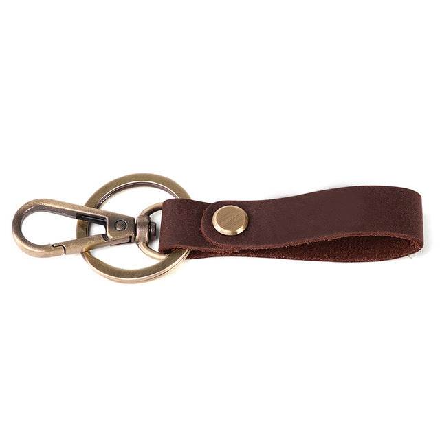 Handmade Cowhide Keychain - Concordia Style Boutique