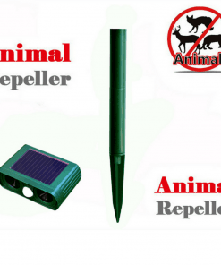 Ultrasonic Solar Animal Repellent - Eco-Friendly Pest Repellent - Concordia Style Boutique