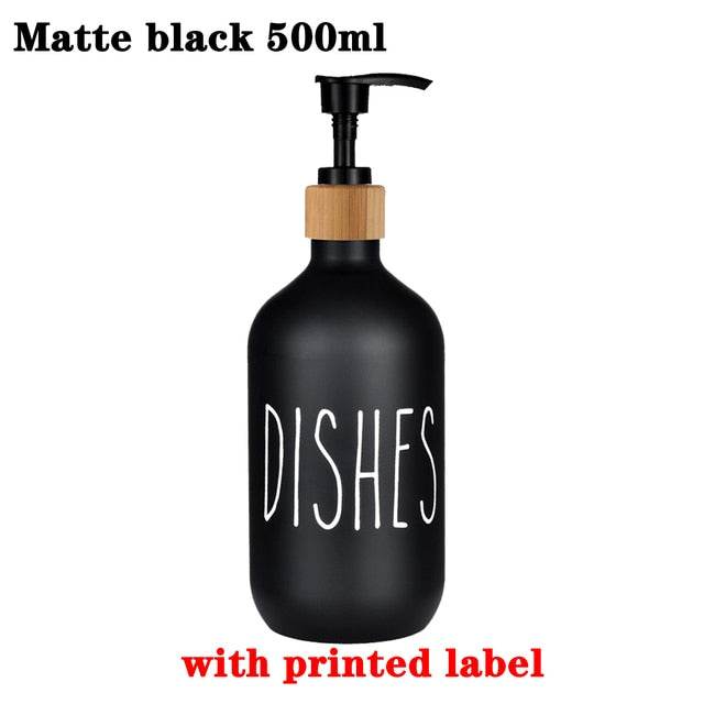 Dish Soap Bottle with Bamboo Pump - Concordia Style Boutique