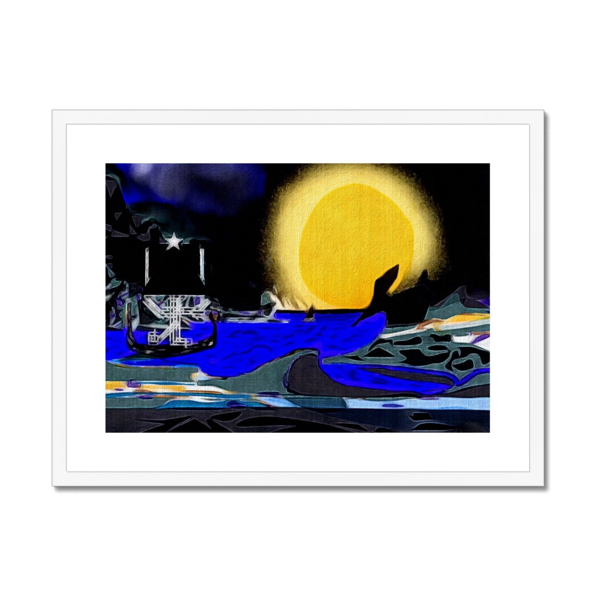 The Journey Framed & Mounted Print