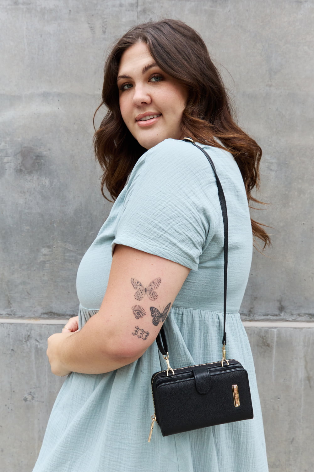 Nicole Lee - Shipped from USA - Two-Piece Crossbody Phone Case Wallet - Premium from Trendsi - Just $28.90! Shop now at Concordia Style Boutique