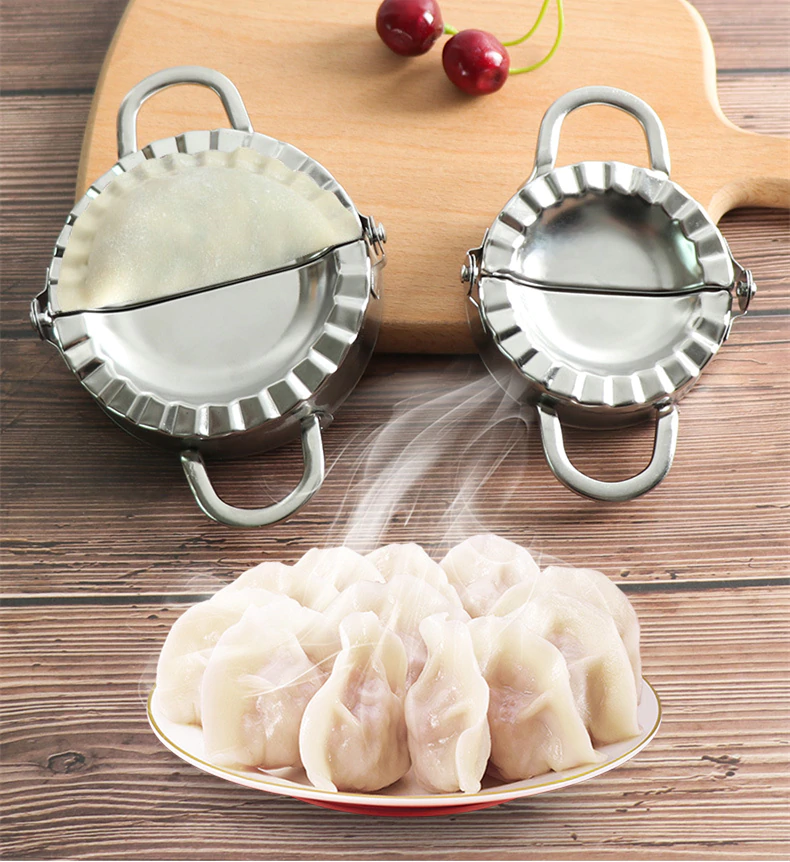 Eco-Friendly Stainless Steel Dumpling Maker and Dough Cutter - Premium from Concordia Style Boutique - Just $14.41! Shop now at Concordia Style Boutique