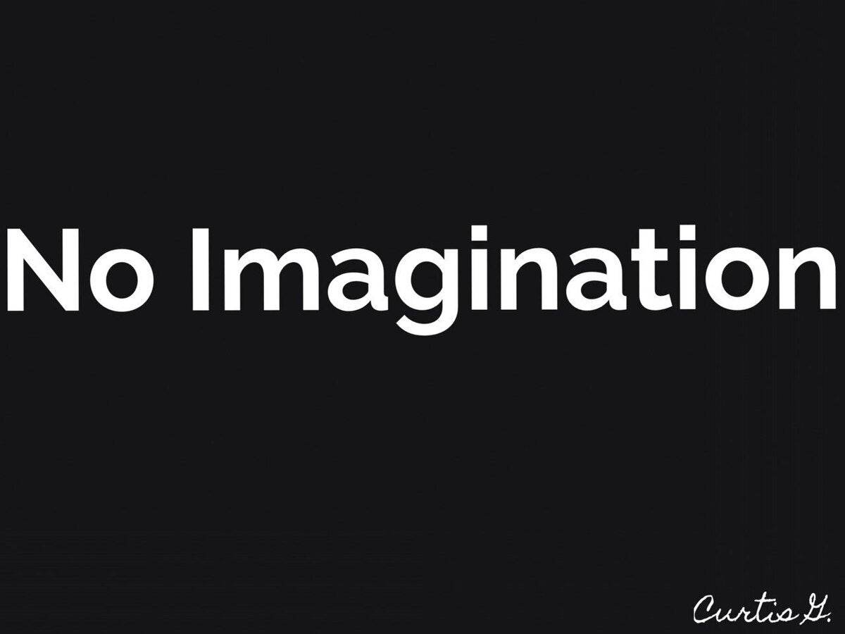 No Imagination - Concordia Style Boutique