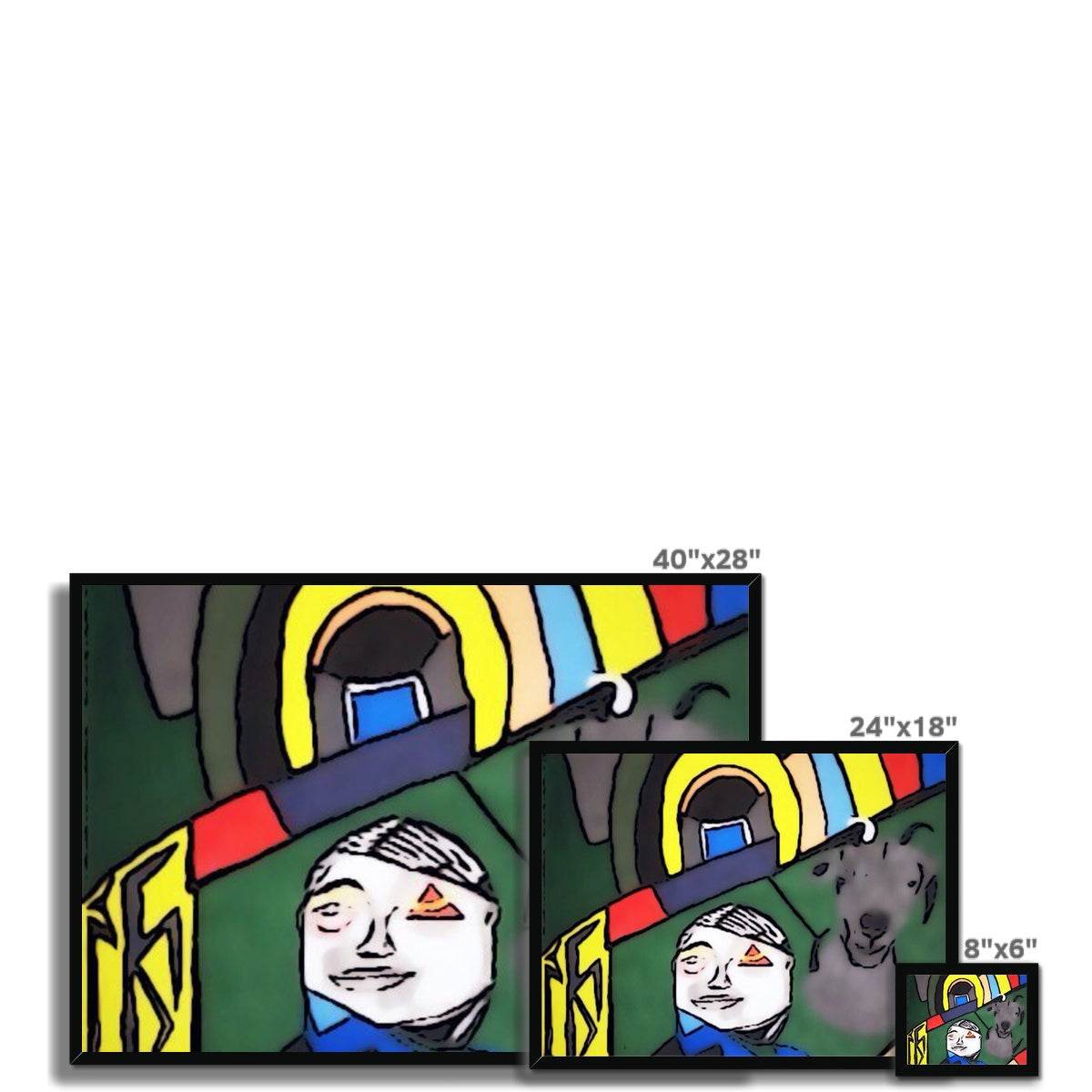 G.O.A.T. Framed Print - Concordia Style Boutique